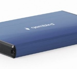 EE2-U3S-3-DB Gembird USB 3.0 Externo kuciste za 2.5 SATA hard diskove, aluminium, deep-blue