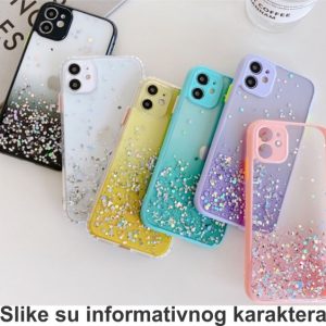 MCTK6-HUAWEI P30 * Furtrola 3D Sparkling star silicone Turqois (89)