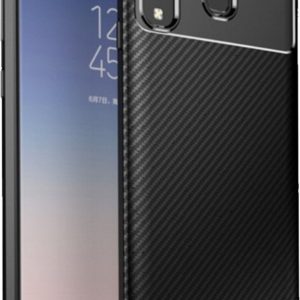 MCTK74-Realme GT * Futrola Carbon Fiber Silicone Black (139)