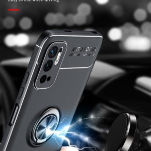 MCTK71-SAMSUNG A12 * Futrola Elegant Magnetic Ring Black (269)