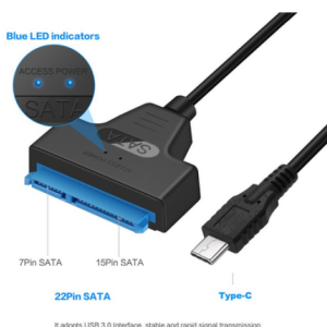 USB C na Sata 22 pin Napojni Kabl NKC-K022