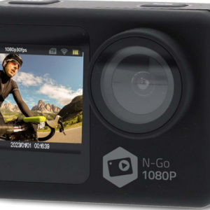 ACAM31BK Dual screen action cam with HD 1080p@30fps resolution Nedis