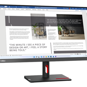 27.0" ThinkVision S27i-30 (H23270FS0) 1920x1080 Wide 16:9 LED IPS AG, 1300:1, 6ms (4ms extreme mode) - 63DFKAT4EU