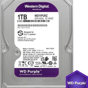 HDD 3.5 ** 1TB WD10PURZ WD Purple 24/7 5400RPM 64MB SATA3