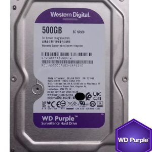 HDD 3.5 ** 500GB WD5000PURX WD Purple 24/7 5400RPM 16MB SATA3