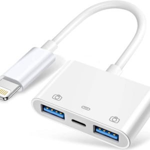 Lighting Čitač kartica 3u1, 2*USB + 1*USB C