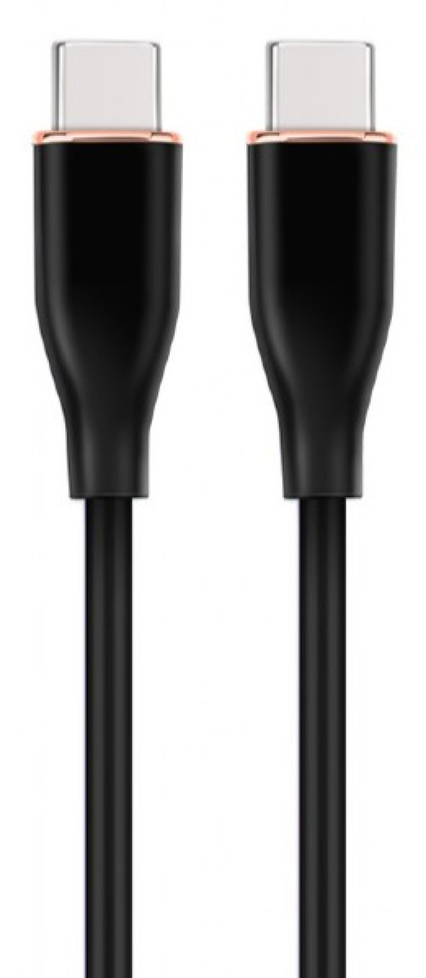 CC-USB2S-CMCM-1.5M-BK Gembird 60W Premium silicon Type-C PD charging & data cable, 1.5m Black USB kablovi SOPING.RS 41 CC-USB2S-CMCM-1.5M-BK Gembird 60W Premium silicon Type-C PD charging & data cable, 1.5m Black