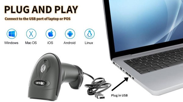 POS-BS3208 GMB 2d Hi Performance CMOS barcode scanner, wired USB Barcode skeneri SOPING.RS 46 POS-BS3208 GMB 2d Hi Performance CMOS barcode scanner, wired USB - Слика 6