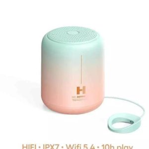 REMAX RB-H1 Pink/green  Blue Sky Mirror Portable Wireless Speaker