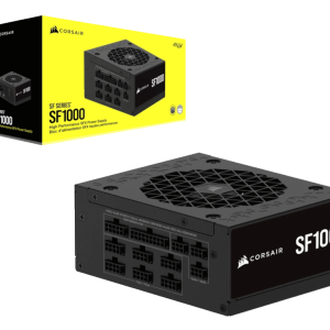 Napajanje CORSAIR SF1000 1000W/SFX/80+Platinum/modularno/crna