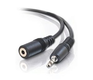 Kabl audio 3.5mm - 3.5mm M/F (produžni) 3m crni
