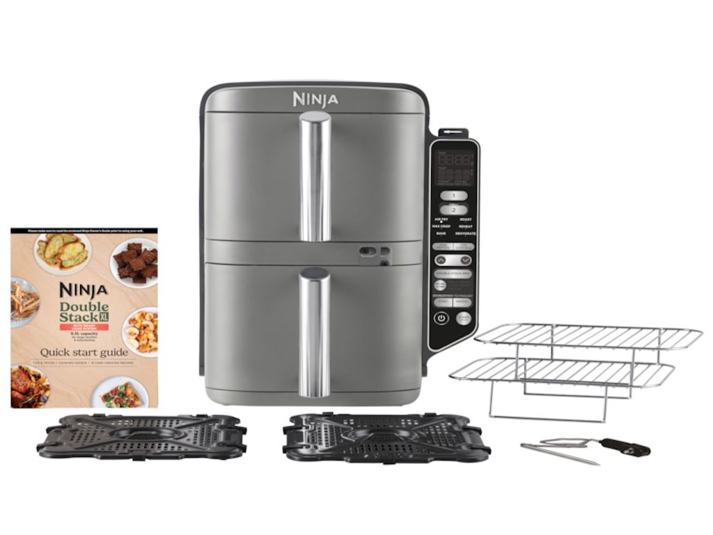 Airfryer NINJA SL451EU 6u1/dupla korpa/2470W/9.5L/siva Friteze SOPING.RS 42 Airfryer NINJA SL451EU 6u1/dupla korpa/2470W/9.5L/siva - Слика 2