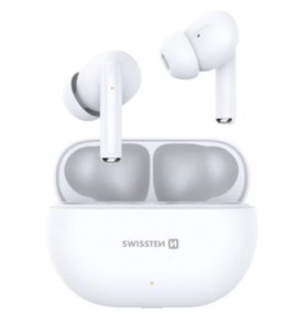 BLUETOOTH TWS EARPHONES SWISSTEN PRO TUNE WHITE