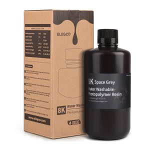Water Washable Resin 8K 1kg Space Grey Oprema za 3D štampače SOPING.RS Water Washable Resin 8K 1kg Space Grey