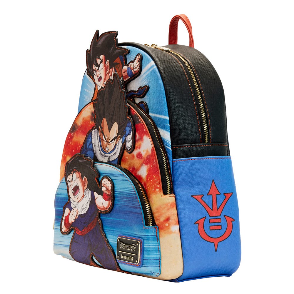 Dragon Ball Z Triple Pocket Backpack Torbe za laptop SOPING.RS 43 Dragon Ball Z Triple Pocket Backpack - Слика 3