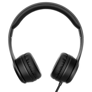 Enyo Foldable Headphones with Microphone Black