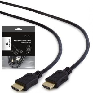 CC-HDMI4L-1M Gembird HDMI kabl v.2.0 ethernet support 3D/4K TV 1m FO