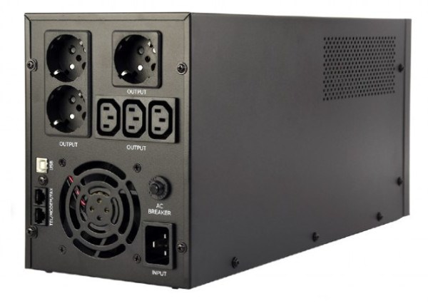 EG-UPS-036 Gembird UPS sa stabilizatorom 3000VA 1800W LCD UPS i ispravljači SOPING.RS 44 EG-UPS-036 Gembird UPS sa stabilizatorom 3000VA 1800W LCD - Слика 4