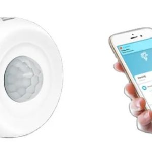 ZIGBEE-SMART-PIR-MS08 Gembird Tuya Smart WiFi PIR senzor detektora pokreta ljudskog tela,infracrveni