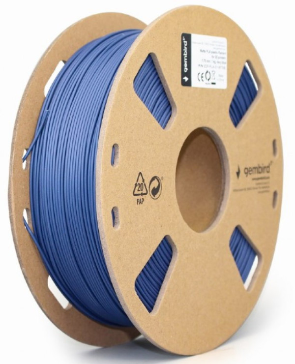 3DP-PLA-01-MTNB Mat PLA Filament za 3D stampac 1.75mm, kotur 1KG, Navy Blue Oprema za 3D štampače SOPING.RS 41 3DP-PLA-01-MTNB Mat PLA Filament za 3D stampac 1.75mm, kotur 1KG, Navy Blue