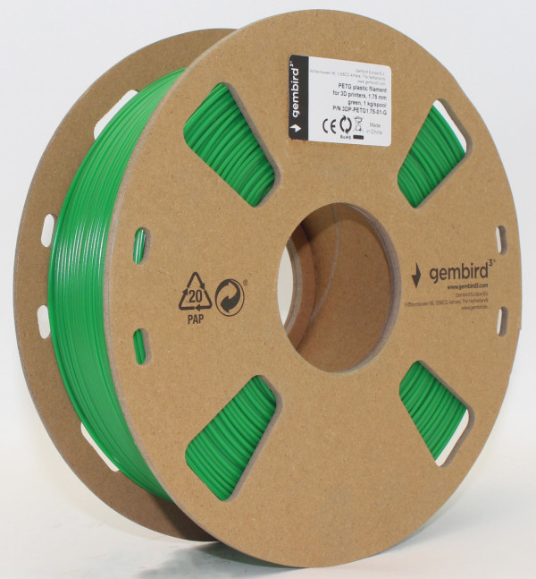 3DP-PETG1.75-01-G PETG Filament za 3D stampac 1.75mm, kotur 1KG Green Oprema za 3D štampače SOPING.RS 41 3DP-PETG1.75-01-G PETG Filament za 3D stampac 1.75mm, kotur 1KG Green