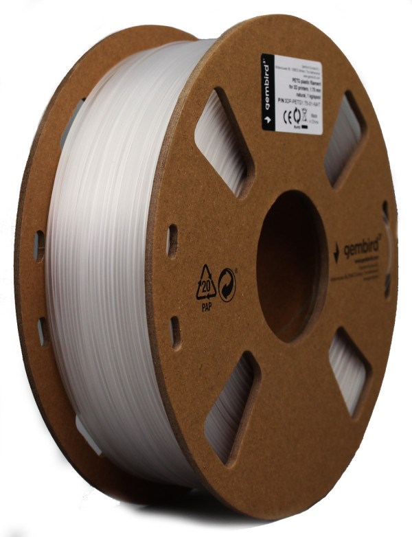 3DP-PETG1.75-01-NAT PETG Filament za 3D stampac 1.75mm, kotur 1KG Natural Oprema za 3D štampače SOPING.RS 44 3DP-PETG1.75-01-NAT PETG Filament za 3D stampac 1.75mm, kotur 1KG Natural - Слика 4