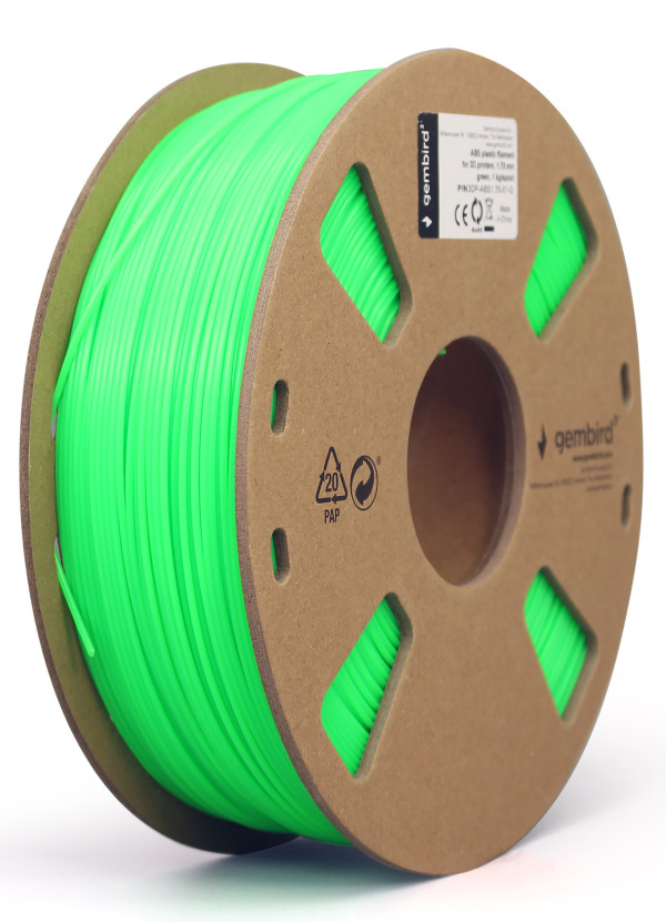 3DP-ABS1.75-01-G ABS Filament za 3D stampac 1.75mm, kotur 1KG GREEN Oprema za 3D štampače SOPING.RS 41 3DP-ABS1.75-01-G ABS Filament za 3D stampac 1.75mm, kotur 1KG GREEN