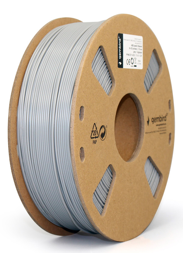 3DP-ABS1.75-01-GR ABS Filament za 3D stampac 1.75mm, kotur 1KG GRAY Oprema za 3D štampače SOPING.RS 41 3DP-ABS1.75-01-GR ABS Filament za 3D stampac 1.75mm, kotur 1KG GRAY