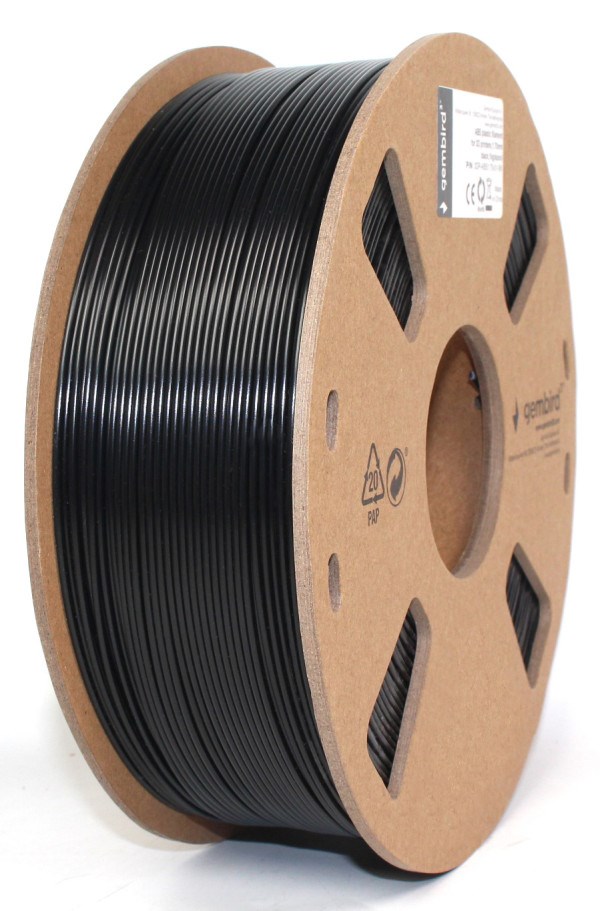 3DP-ABS1.75-01-BK ABS Filament za 3D stampac 1.75mm, kotur 1KG BLACK Oprema za 3D štampače SOPING.RS 42 3DP-ABS1.75-01-BK ABS Filament za 3D stampac 1.75mm, kotur 1KG BLACK - Слика 2