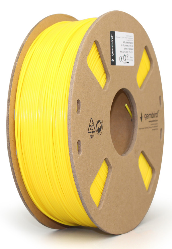 3DP-ABS1.75-01-Y ABS Filament za 3D stampac 1.75mm, kotur 1KG YELLOW Oprema za 3D štampače SOPING.RS 41 3DP-ABS1.75-01-Y ABS Filament za 3D stampac 1.75mm, kotur 1KG YELLOW