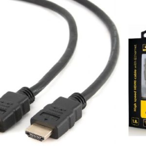 CC-HDMIL-1.8M Gembird HDMI  kabl v.2.0 ethernet support 3D/4K TV 1.8m (alt. CC-HDMI4L-6)