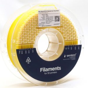 3DP-PETG1.75HY-01-Y PETG filament velike brzine za 3D stampac 1.75mm, kotur 1KG YELLOW
