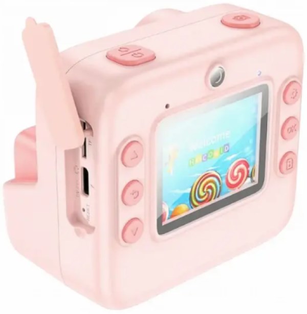 hoco. Dečija kamera sa štampačem, 2 inča IPS LCD, 720p, microSD – DV200 Pink Veb kamere SOPING.RS 42 hoco. Dečija kamera sa štampačem, 2 inča IPS LCD, 720p, microSD - DV200 Pink - Слика 2