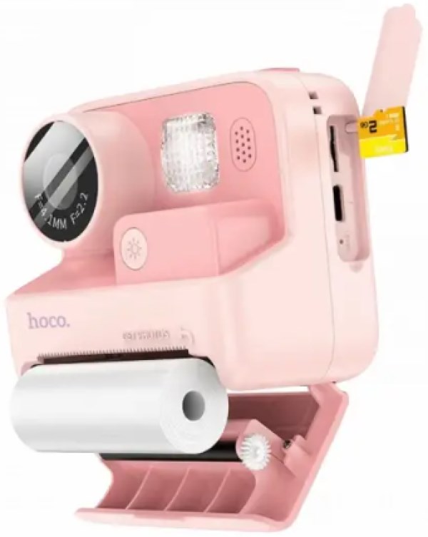 hoco. Dečija kamera sa štampačem, 2 inča IPS LCD, 720p, microSD – DV200 Pink Veb kamere SOPING.RS 43 hoco. Dečija kamera sa štampačem, 2 inča IPS LCD, 720p, microSD - DV200 Pink - Слика 3