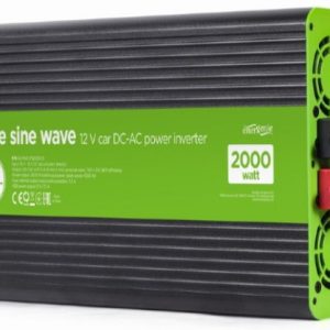 EG-PWC-PS2000-01  Gembird 12V Cist sinusni inverter DC/AC 2000W + USB port, 4,65KG