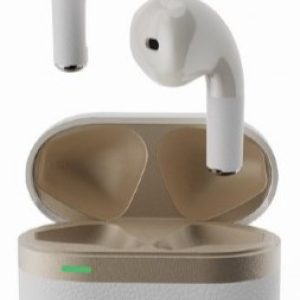 TWS-02-W Gembird bluetooth V5.0 slusalice, TWS, white/gold