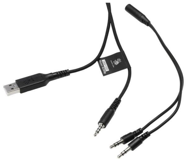 A4-G260P BLACK A4Tech Bloody gejmerske slusalice sa mikrofonom, 50mm/16ohm, USB za RGB, 3,5mm Slušalice SOPING.RS 49 A4-G260P BLACK A4Tech Bloody gejmerske slusalice sa mikrofonom, 50mm/16ohm, USB za RGB, 3,5mm - Слика 9