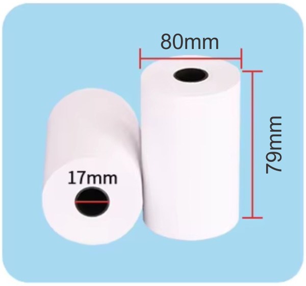 POS-TROL79-80mm Termo rolna 79x80mm, 5KOM, (80m, 53gsm BPA FREE) POS terminali i oprema SOPING.RS 45 POS-TROL79-80mm Termo rolna 79x80mm, 5KOM, (80m, 53gsm BPA FREE) - Слика 5