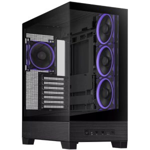 A31 PLUS TG ARGB BLACK ATX kućište crno