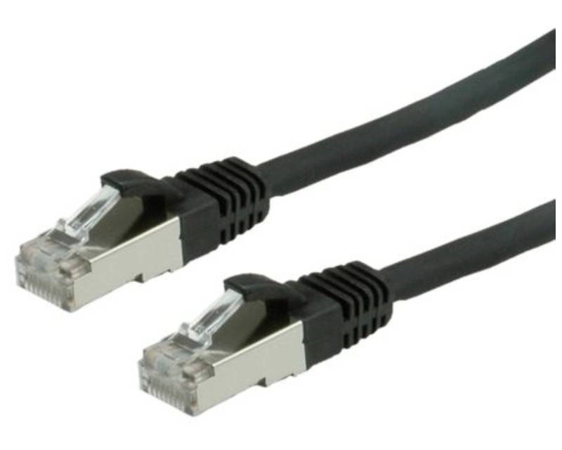 Kabl SFTP patch Cat6A 2m crni Kablovi SOPING.RS 41 Kabl SFTP patch Cat6A 2m crni