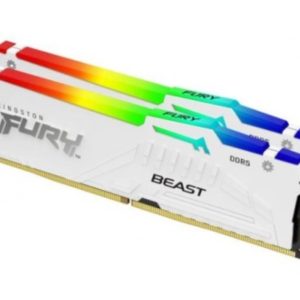 DIMM DDR5 32GB (2x16GB kit) 6000MT/s KF560C36BWE2AK2-32 FURY Beast RGB White EXPO