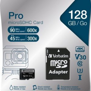 PRO MicroSDXC CL10 UHS-3 128GB (47044)