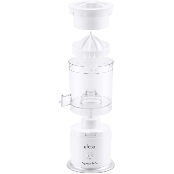 Cediljka za citruse Ufesa Squeeze&Go/punjivi/snaga 45W/beli Sokovnici SOPING.RS 42 Cediljka za citruse Ufesa Squeeze&Go/punjivi/snaga 45W/beli - Слика 2