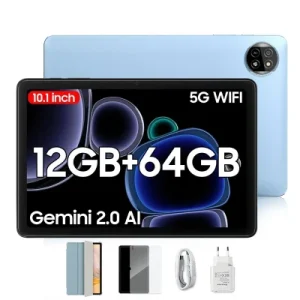 Tablet 10.1 Blackview Tab 20 Wifi 800x1280 HD+ IPS/4GB/64GB/5MP-8MP/Android 15/blue