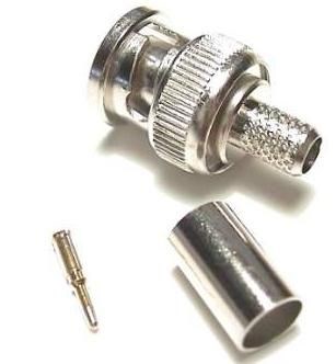 CA-BNC59-001 RG-59 BNC crimping connector, KOMADNA PRODAJA Konektori i moduli SOPING.RS 42 CA-BNC59-001 RG-59 BNC crimping connector, KOMADNA PRODAJA - Слика 2