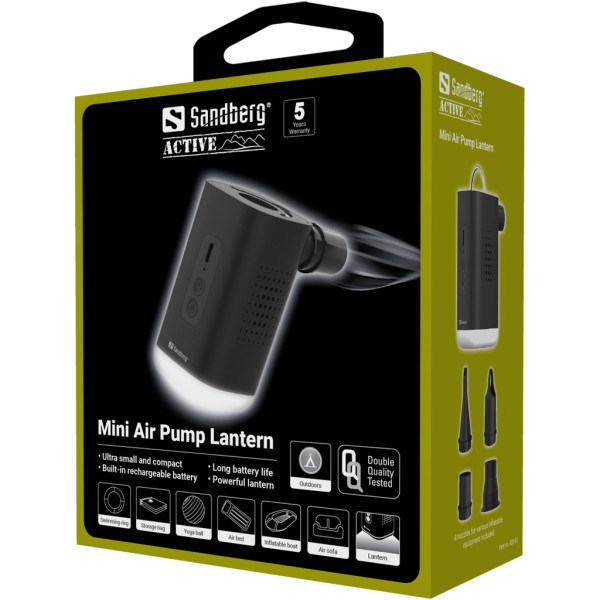 Baterijska pumpa sa lampom Sandberg 420-93 1200mAh Ostalo SOPING.RS 48 Baterijska pumpa sa lampom Sandberg 420-93 1200mAh - Слика 8