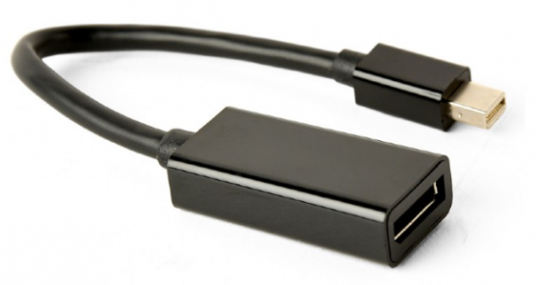 A-mDPM-DPF4K-01 Gembird 4K Mini DisplayPort to DisplayPort adapter cable, black A DisplayPort kablovi SOPING.RS 41 A-mDPM-DPF4K-01 Gembird 4K Mini DisplayPort to DisplayPort adapter cable, black A
