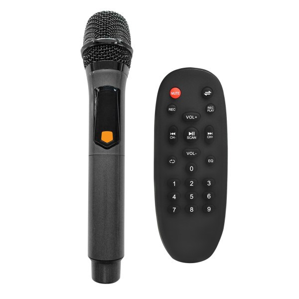 Zvucnik Mikado MD-103KP 200W, 12V 14000mAh USB, Bluetooth, micro SD crni Zvučnici i audio uređaji SOPING.RS 43 Zvucnik Mikado MD-103KP 200W, 12V 14000mAh USB, Bluetooth, micro SD crni - Слика 3