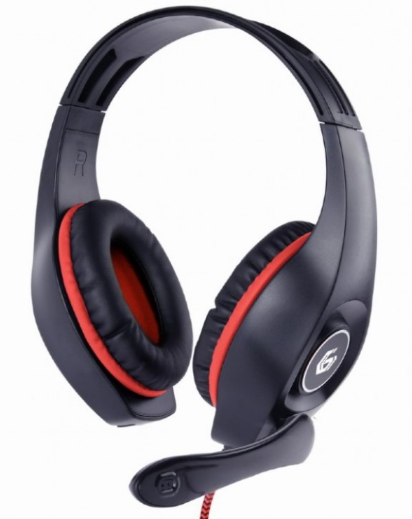 GHS-05-R Gembird Stereo gejmerske slusalice sa mikrofonom+volume kontrolom 3.5mm RED Slušalice SOPING.RS 41 GHS-05-R Gembird Stereo gejmerske slusalice sa mikrofonom+volume kontrolom 3.5mm RED