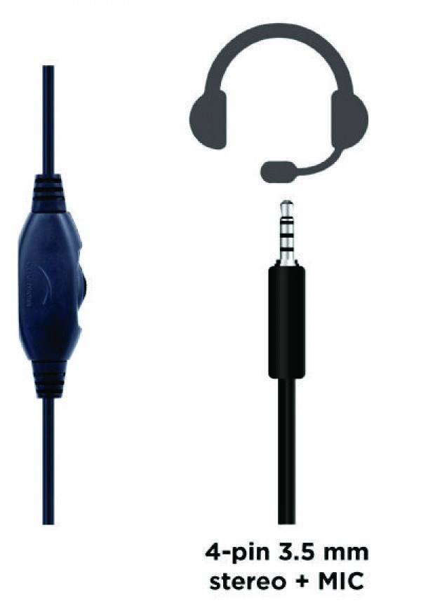 GHS-05-R Gembird Stereo gejmerske slusalice sa mikrofonom+volume kontrolom 3.5mm RED Slušalice SOPING.RS 42 GHS-05-R Gembird Stereo gejmerske slusalice sa mikrofonom+volume kontrolom 3.5mm RED - Слика 2